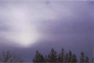 Altostratus Grayish or bluish uniform sheet of cloud with very little texture.
