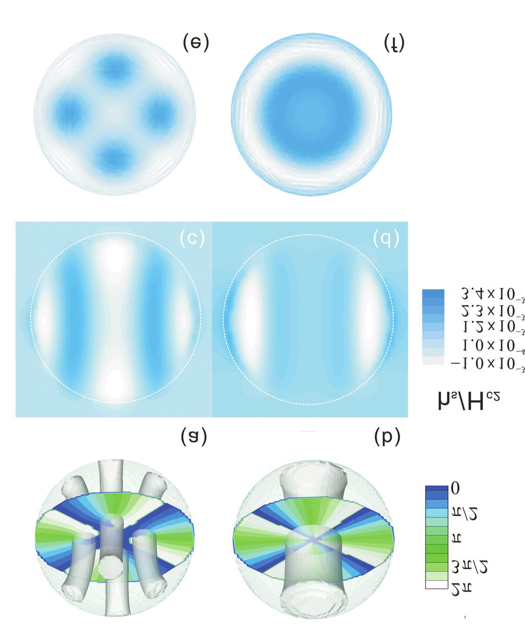 MAGNETOMETRY RELATED FEATURES 63 Fig. 2.20 Same as Fig. 2.19, but corresponding to the points C (a) and D (b) in Fig. 2.18(b).