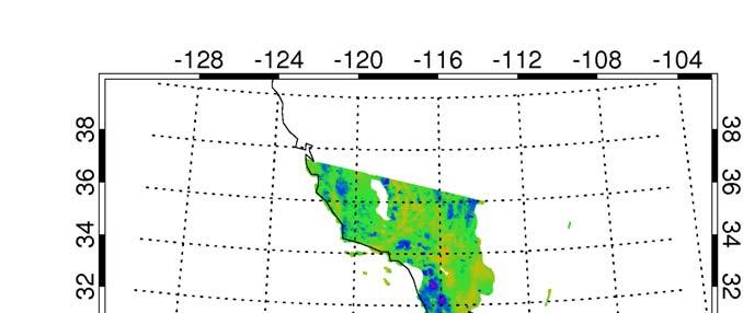 ECMWF Bias Correction Algorithm Remap topographically corrected ECMWF and MODIS data to a common grid.