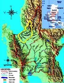 3. Agno-allied River Basins (Province of Pangasinan) Initiative of Provincial Government Commenced in September 2004 Funded by JICA Transmission of data & warnings: radio Project cost ~ PhP1.