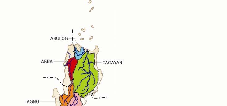 Target areas of CBFEWS Cagayan river basin (Cagayan, Isabela and Nueva