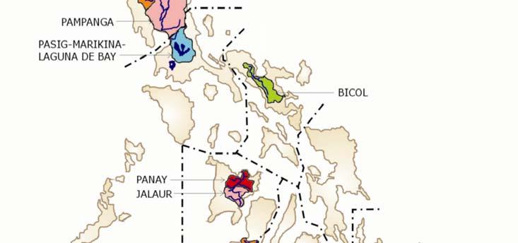 (Beguet, Pangasinan & Tarlac) Pampanga river basin (Pampanga, Nueva Ecija and