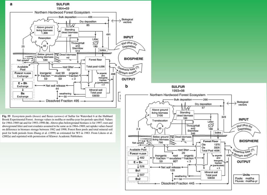 Biogeochemistry of a Forested Ecosystem (3 rd edition), Likens G.