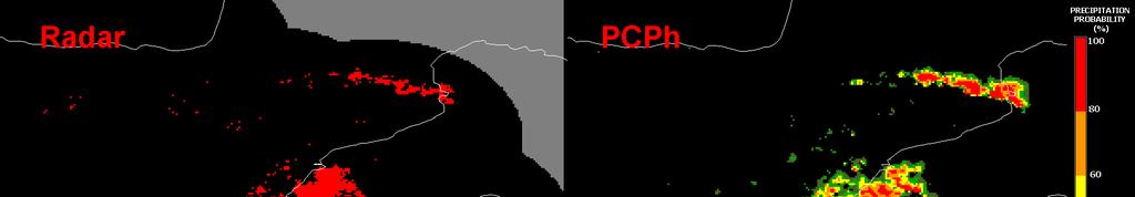 Page: 11/26 Figure 3: Visual comparison between radar (PPI) and CPPh product on 11 th August 2012 at 14:00UTC over Spain Figure 1, Figure 2 and Figure 3 show