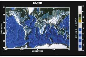 Only about 10% of the surface is highlands, which might (or might not) be similar to the terrestrial continents.