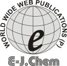 ISS: 0973-4945; CDE ECJHA E-Journal of Chemistry http://www.ejchem.