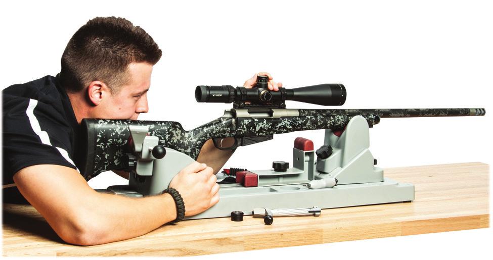 Bore Sighting Initial bore sighting of the riflescope will save time and money at the range. This can be done in a number of ways.