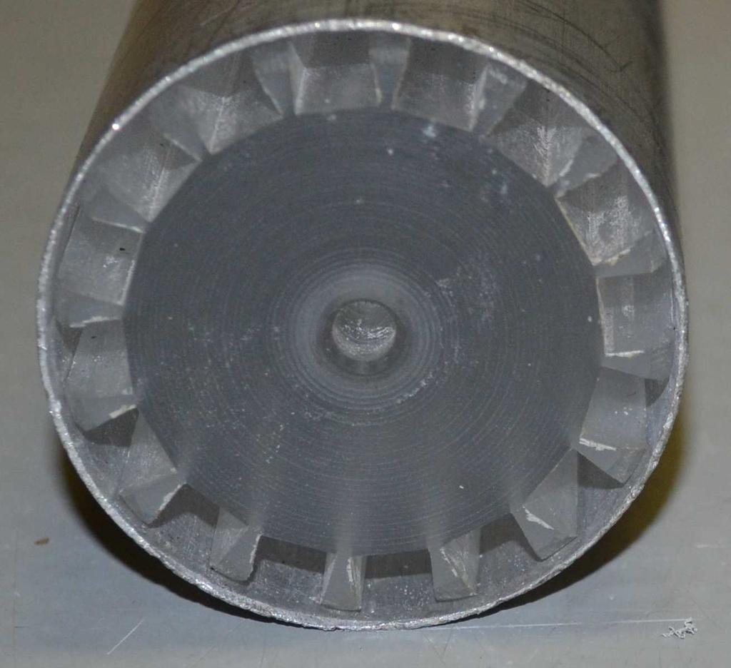 The cylindrical-to-plane wave lens of empty elastic shells is also currently being constructed at The University of Texas at Austin ARL.