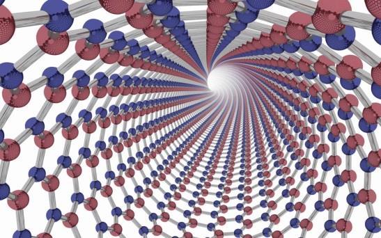 Boron Nitride Nanotubes, produced
