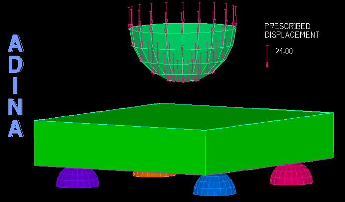 Stiffness stabilization Sometimes the structure is unstable (has rigid body modes) at the start of the analysis.