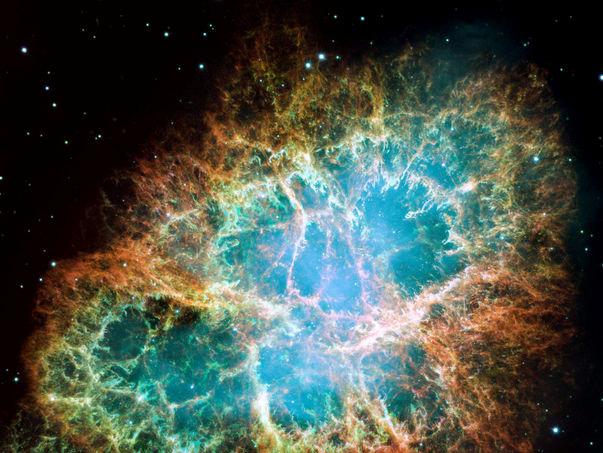 Pulsars M1 - Crab Nebula (SN 1054) Radio Optical Opt & X-ray NRAO NASA/ESA HST & Chandra X-ray Obs - Pulsars are rapidly