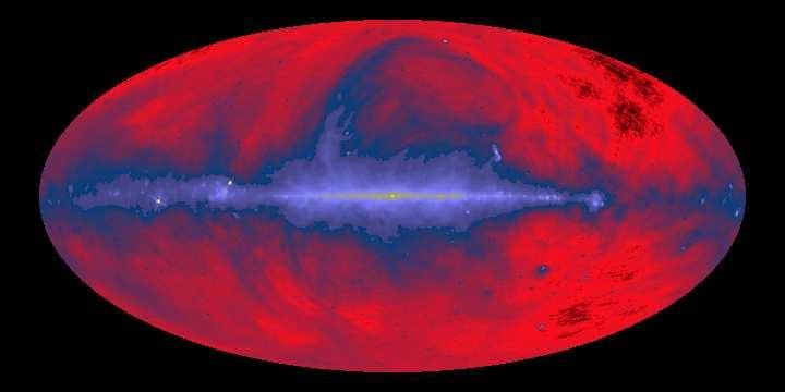 The Radio Background Emission The radio emission of the Galaxy is the synchrotron radiation of ultrarelativistic