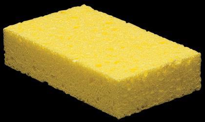 Explore More Push the sponge from