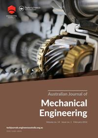 Australian Journal of Mechanical Engineering ISSN: