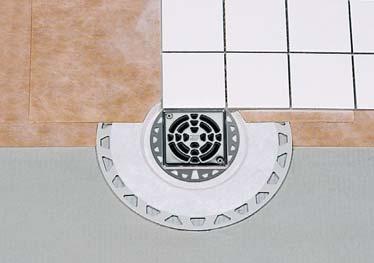 Schlüter -KERDI-DRAIN Drainage floor drains for bonded waterproofing assemblies 8.