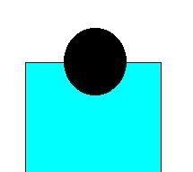 (1) A all is floating in. If the density of the all is 0.95x10 kg/m, what percentage of the all is aove the? (2) An with a density of 19.