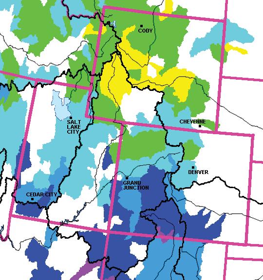 In this page, we take you through WY2008 focusing on how drought status changed and evolved in the Intermountain West (IMW) based on precipitation throughout the year.