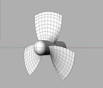 geometry was analyzed with CFD code of FLUEN 6.3.26. Simulations are performed by taking into account the two rotation of the blade.