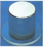 SI unit of mass: kilogram (kg) The standard mass is a particular platinum-iridium cylinder, kept at the International Bureau of