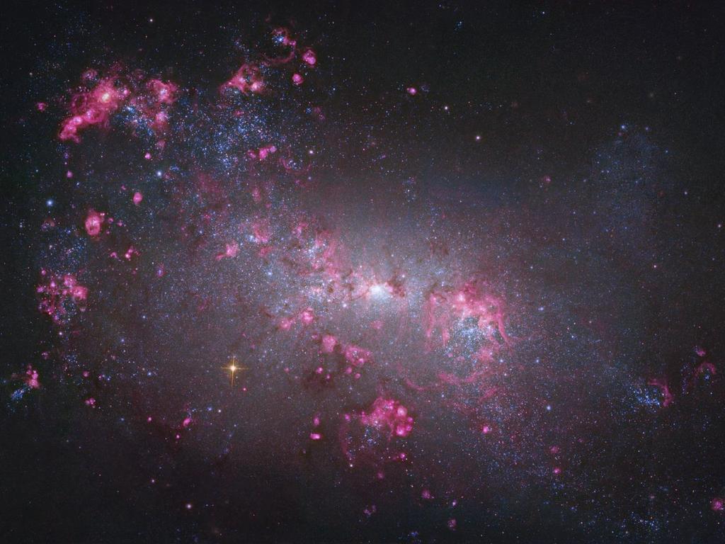Irregular Galaxies Galaxy Type: IBm I: Irregular B: Barred m: magellanic NGC 4449