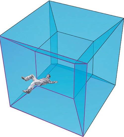 The Tesseract A cube in an extra dimension. Has eight faces; each are cubes.