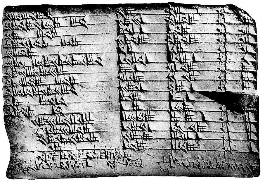 Why Are We In This Class? 2 The best known surviving tablet with mathematical content is known as Plimpton 322.