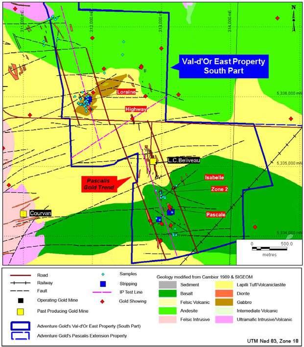 NI 43-101 Technical Report - Mineral Resource - Val-d Or
