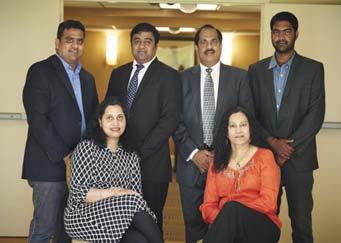 Vijay Kundur Media Committee (left to right): Kiran Kothapalli, Harnath Doddapaneni, Anupama Tummala,