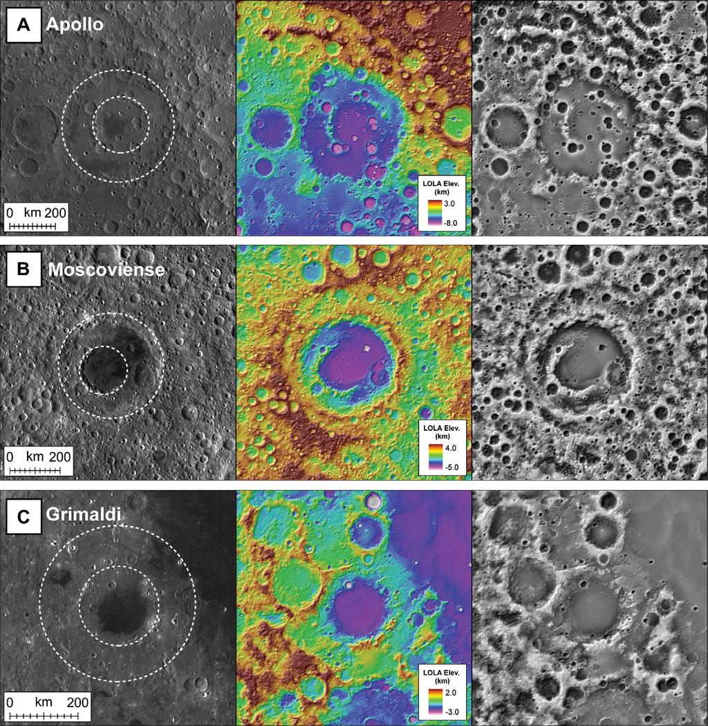 D.M.H. Baker et al. / Icarus 214 (2011) 377 393 381 Fig. 3. Large peak-ring basins on the Moon previously inferred to be multi-ring basins (Wilhelms et al., 1987; Pike and Spudis, 1987; Spudis, 1993).