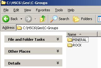 HSC Geo includes a number of petrological calculation routines but since the actual calculations are carried out in Microsoft Excel, it is quite easy for the users to make their own routines as