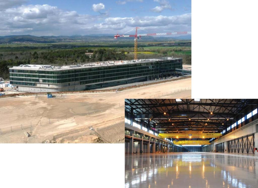 332 S. Matsuda and K. Tobita Figure 15. ITER main office building near completion and the working area in the completed PF coil assembly building (photos provided by ITER Organization).