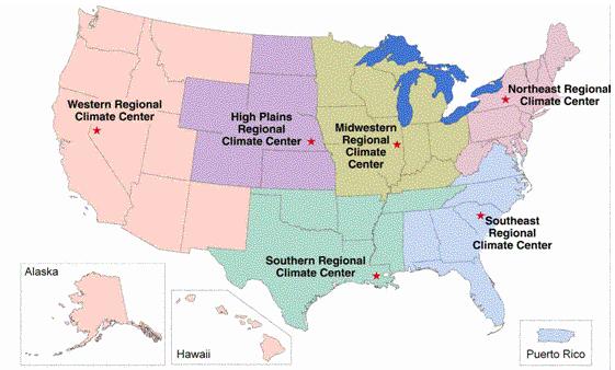 US Climate Services regional
