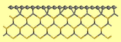 The peak positions are shifted compared to the position of mechanically cleaved (stress-free) graphene, which demonstrates some compressive strain in our material due to the interaction of the