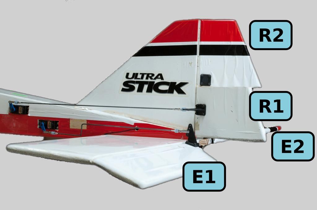 To motivate this result, consider a typical two-surface UAV such as the Sentera Vireo, pictured in figure 1. The Vireo has a pair of elevons that provide roll and pitch control authorities.