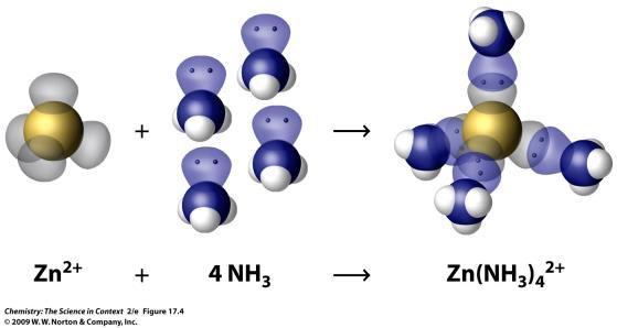 Transition Metals and Coordination Compounds Coordinate covalent bond: formed by the donation of an electron-pair from an atom to an empty