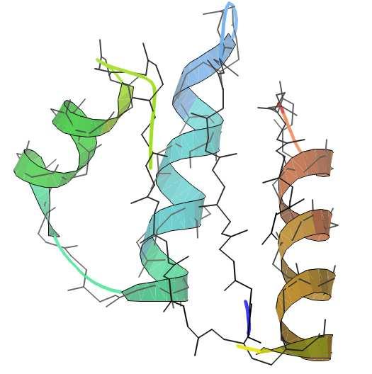 25 1 5 5 5 1 5 15 2 1 2 3 5 5115 1 1 1 2 Fig. 5. Elastic deformations to compare shapes of two proteins: 1CTF and 2JVD (obtained from PDB).