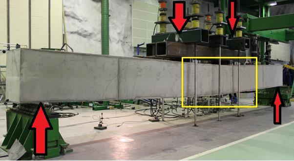 6 Results of the experiment The results obtained from the 4-point bending test and the 3-point bending test of SC beam are summarised in this chapter.