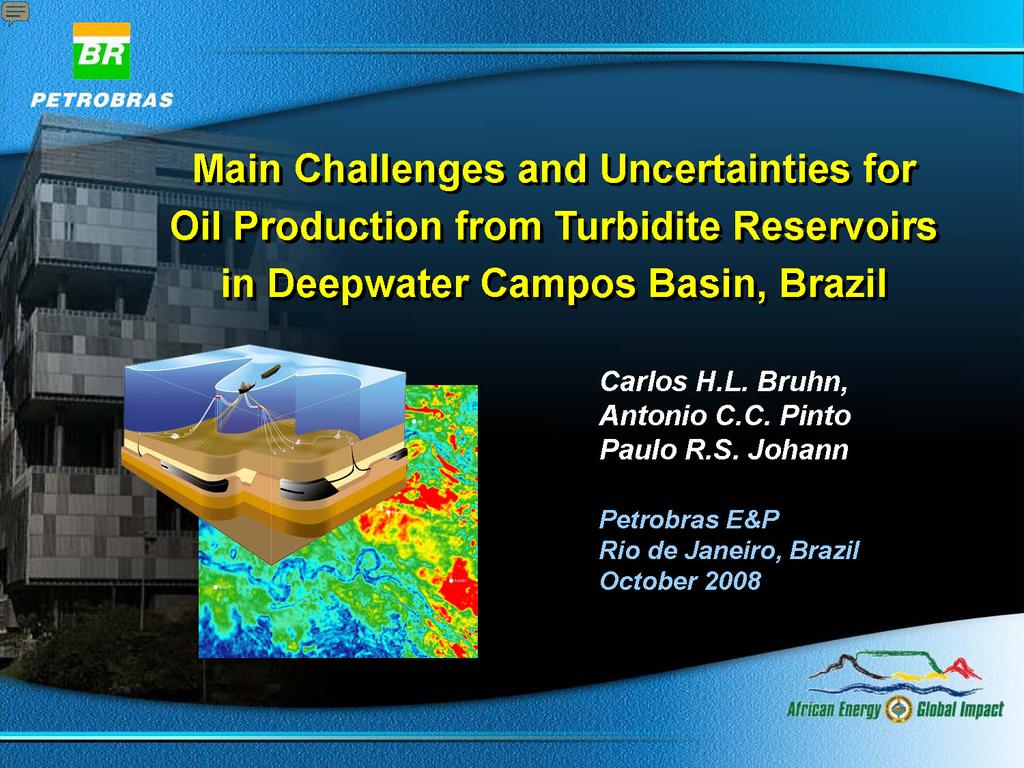 The first oil discovery in the Campos Basin, offshore Brazil, dates from 1974, and the oil production started in 1977.