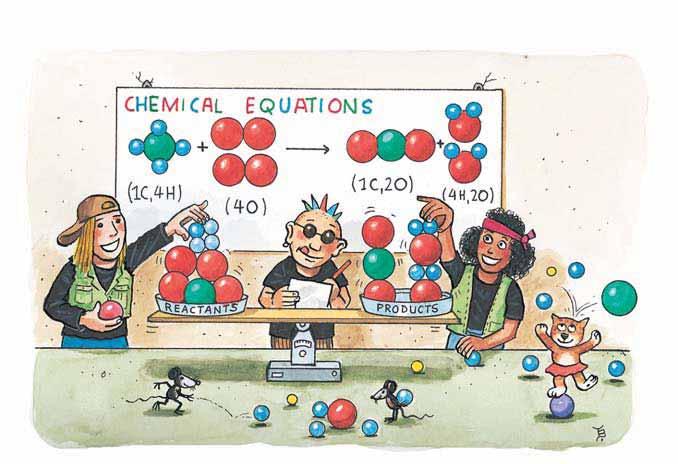 Section 2 Balancing Chemical Equations What Do You See? Learning Outcomes In this section you will Explain the purpose of balancing a chemical equation.