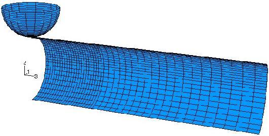 A previously developed finite element model [11,12] is modified to generate stress concentration factors for plain longitudinal and transverse dents on steel pipes under internal pressure.