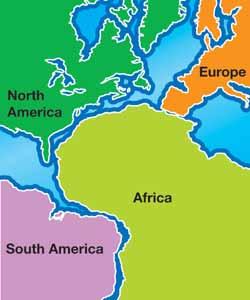 8.1 Alfred Wegener s Supercontinent While looking at a map of the world, have you ever noticed that the continents look like pieces of a puzzle?