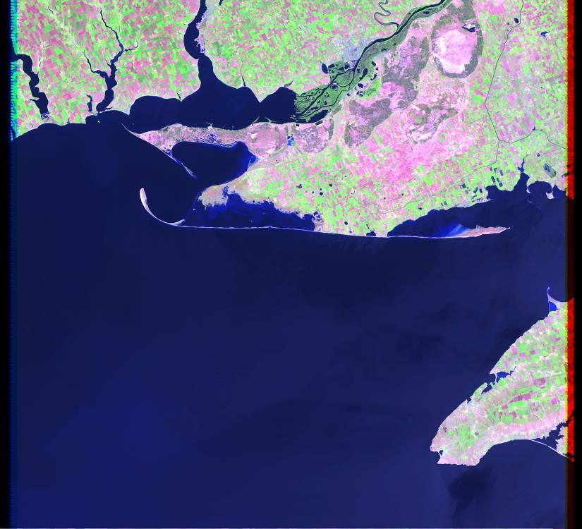 IMAGE ACQUIRED MAY 14, 2002 Dnieper River Delta, Ukraine, Europe. LAT. 46 01 N, LONG.