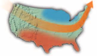 Physical Setting 2.2l, 2.2m: Most local weather condition changes are caused by movement of air masses. Identify two factors that determine the movement of air masses.