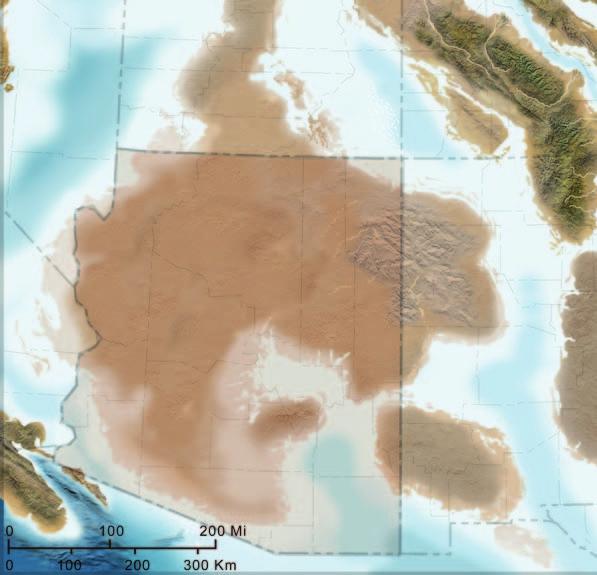Middle Pennsylvanian The Pennslyvania period lasted from about 318 to 299 mllion years ago. Earth s continents were colliding to form the supercontinent, Pangaea.