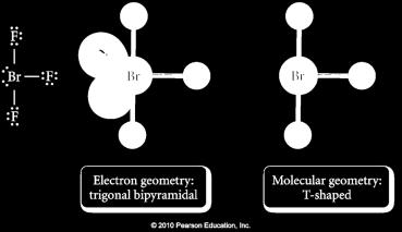 geometry Trigonal Bipyramidal Molecular geometry T-Shaped 24 Five Electron