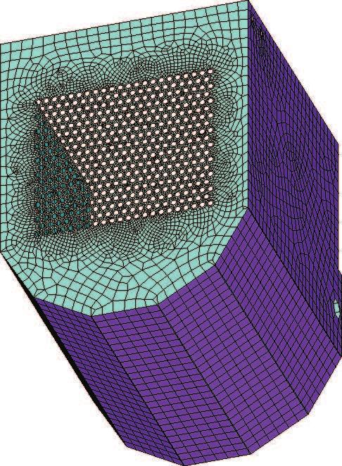 8 Chapter 4. Implementation, verification and results of a numerical model ELEMENTS APR 3 2009 4:22:5 Figure 4.4: The finite element mesh of the gearbox cover.