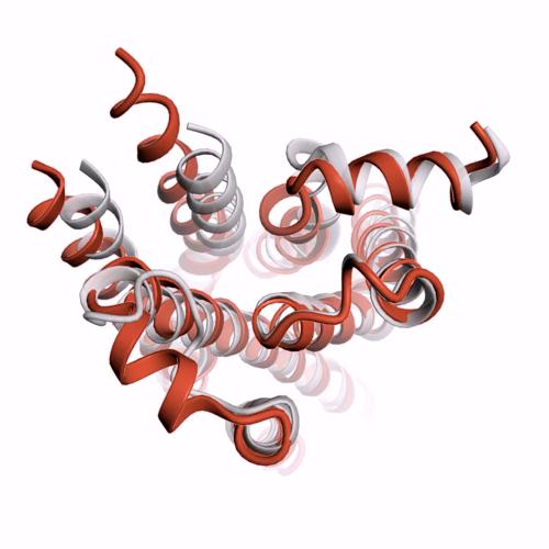 Determining functional mechanisms of proteins Simulation started from active structure vs.