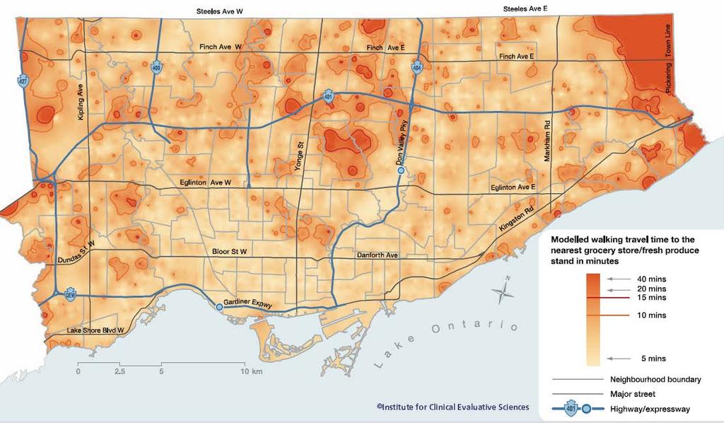 Toronto Neighbourhood Environments A Focus on