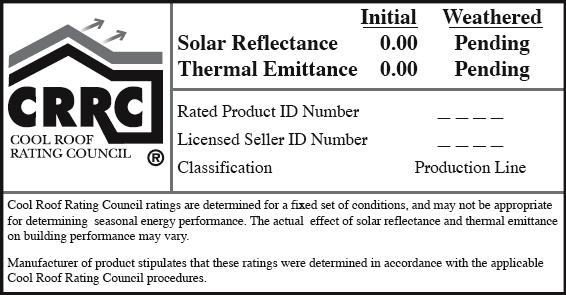 Building Envelope Requirements Overview Page 3-4 The benefit of a high reflectance surface is obvious: while dark surfaces absorb the sun s energy (visible light, invisible infrared.