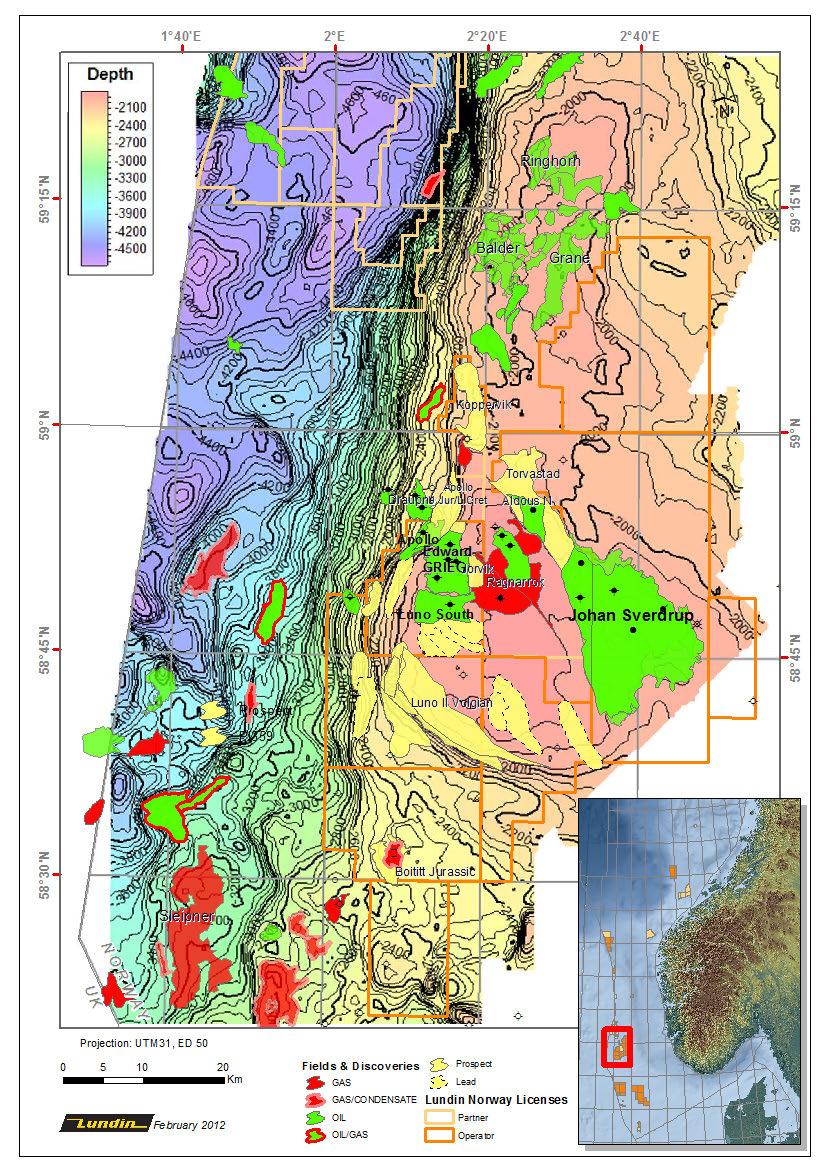 31 Subsurface Learning on the Southern Utsira High Play concept in 2004: Thin Jurassic sands over inlier basins and basement with a saturated system with a 40-50 m oil leg and a common OWC over the